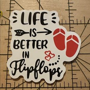 💜13/$13 +Bundle Sticker Sale | Life is better. Inspiration Waterproof Sticker